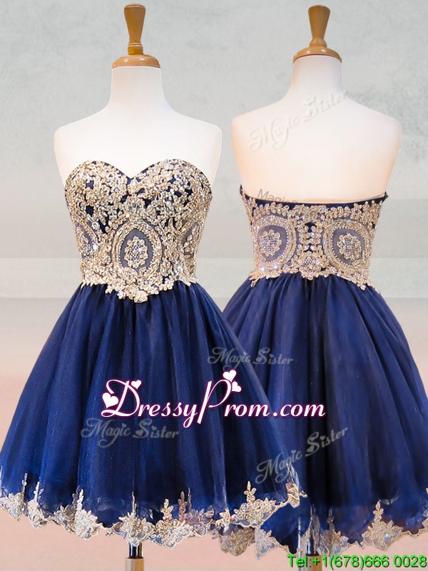 dama dresses blue