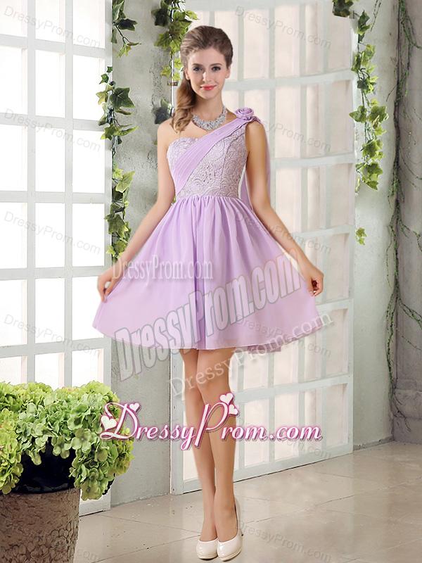 2015 Brand New Style A Line Chiffon Dama Dress