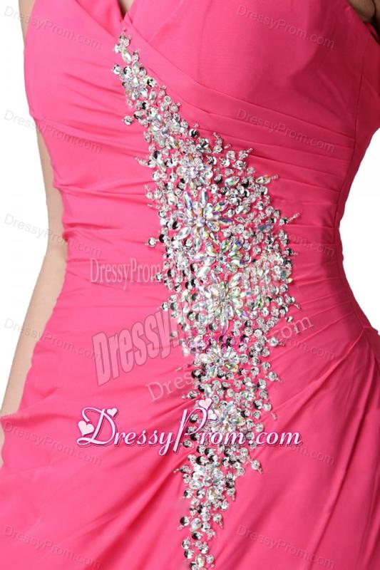 Mermaid Sweetheart Beading Ruffles Coral Red Prom Dress