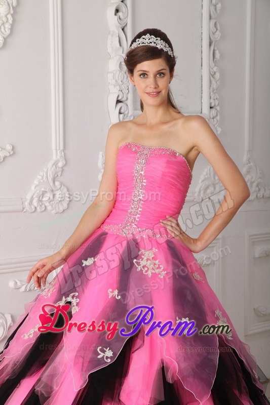 2013 Brand New Beaded and Ruched Dresses for a Quince Appliques