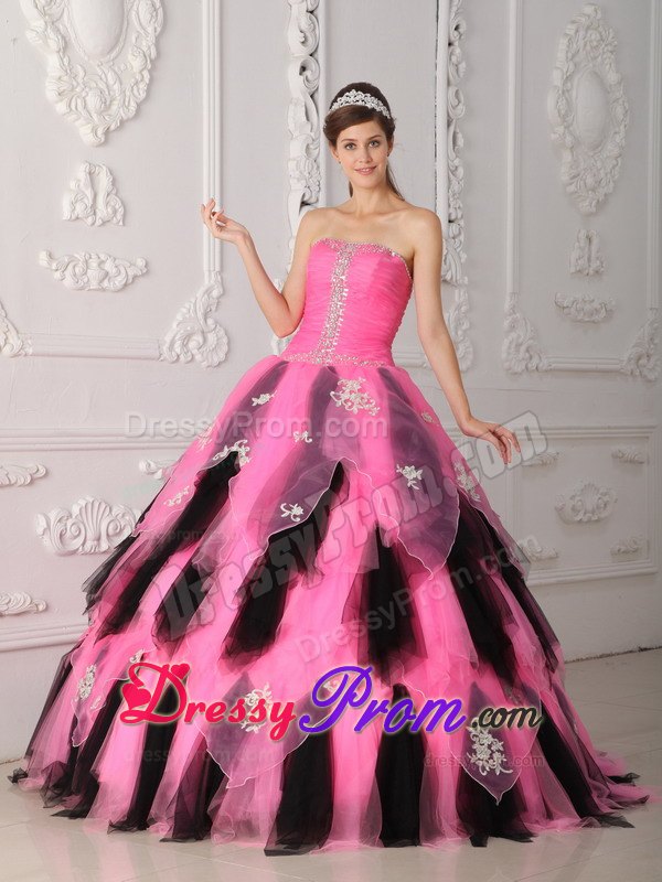 2013 Brand New Beaded and Ruched Dresses for a Quince Appliques