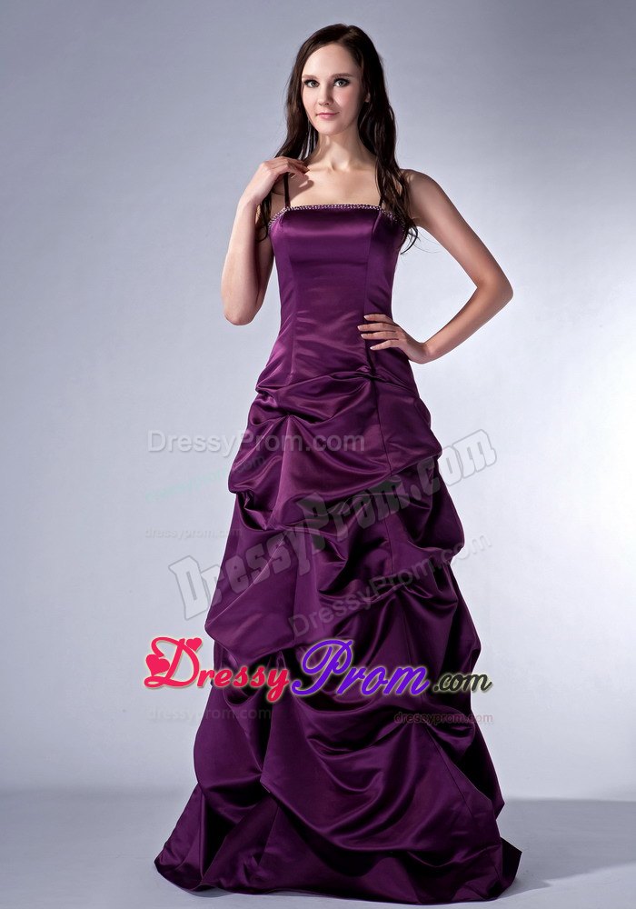 Spaghetti Straps Pick Ups Prom formal Dress Colors to Choose