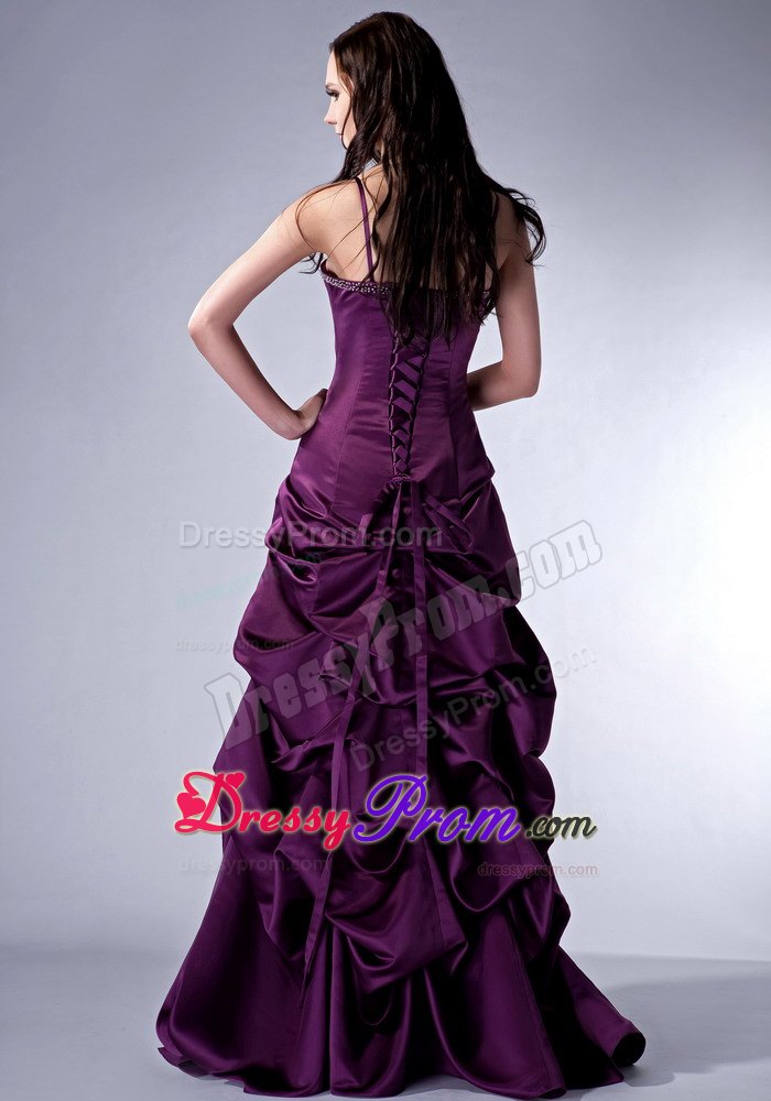 Spaghetti Straps Pick Ups Prom formal Dress Colors to Choose