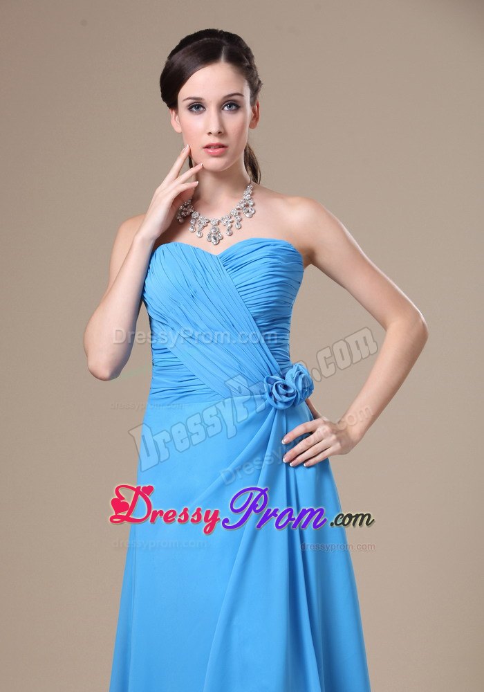 Plus Size Empire Ruched Teal Prom Evening Dress in Bedfordshire