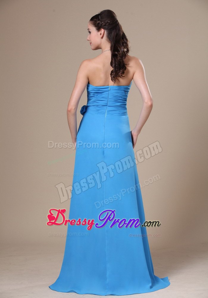 Plus Size Empire Ruched Teal Prom Evening Dress in Bedfordshire