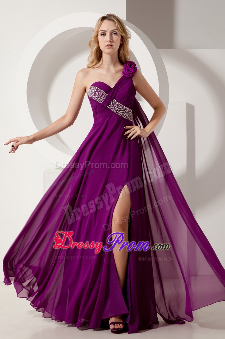 dark purple color dress