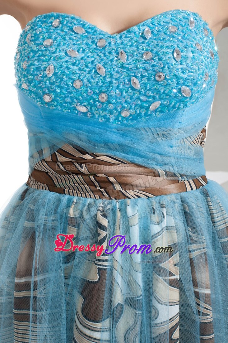 Sweetheart Beaded Multi-Color Prom Holiday Dress Patterns