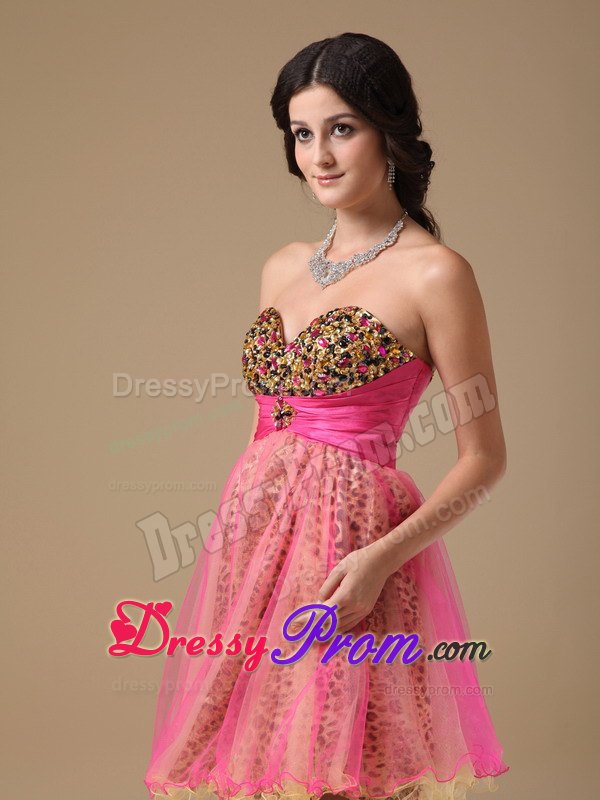 A-line Sweetheart Multi-color Organza Dresses For Prom Night with Beading