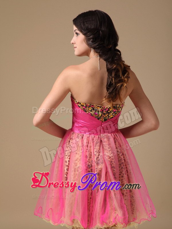 A-line Sweetheart Multi-color Organza Dresses For Prom Night with Beading