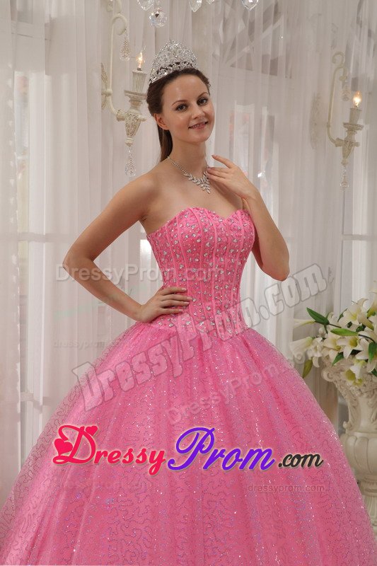 Sweetheart Sequins Beaded Sweet 15/16 Birthday Dress Colors