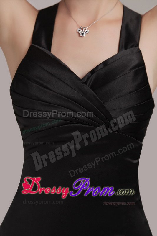 Satin Crisscross Back Little Black Dresses Juniors in Mississippi