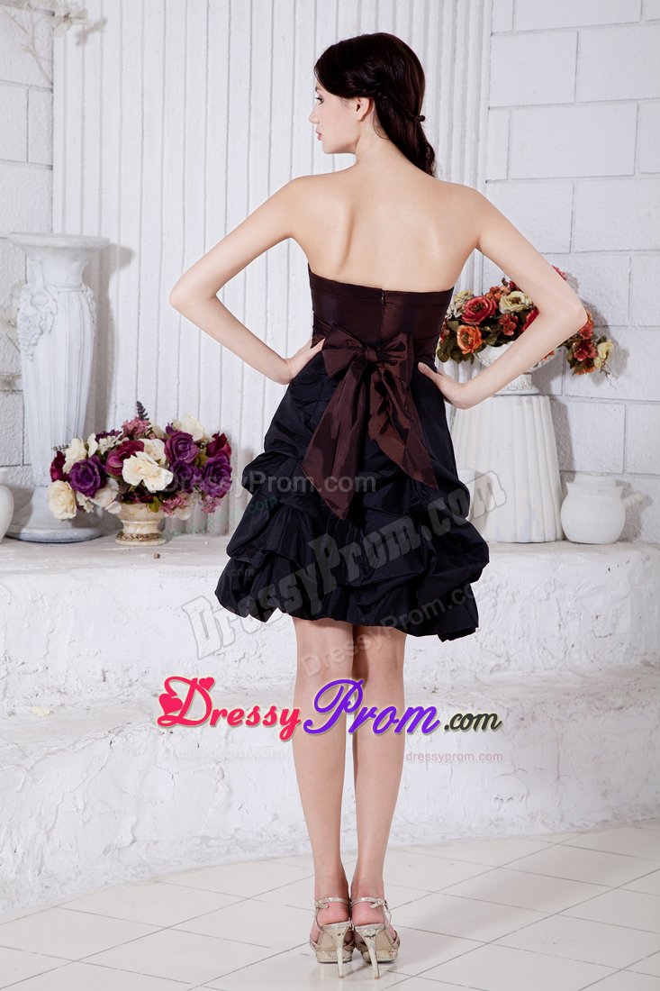 Special Strapless Beaded Little Black Dress with Sash in Kentucky