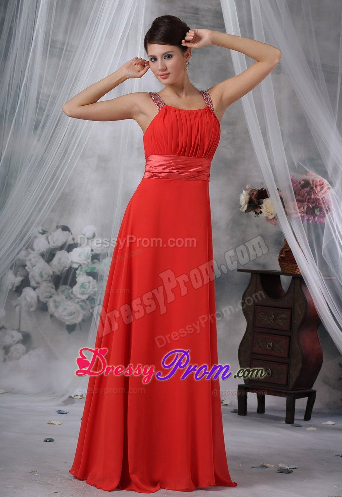 Column Straps Beaded Dresses for Prom Night Colors for Choice