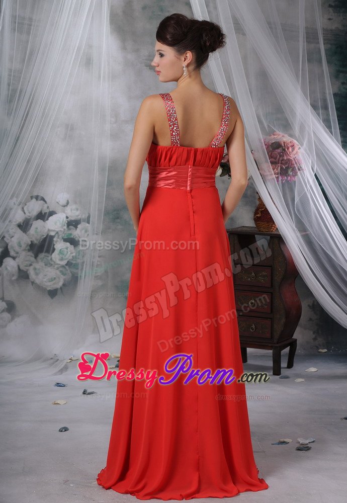 Column Straps Beaded Dresses for Prom Night Colors for Choice
