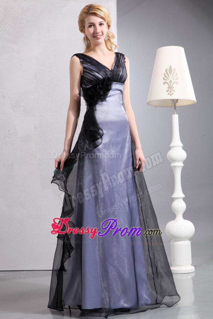 Uberlandia V-neck Prom Gown Dress Zipper up Back in High Quality