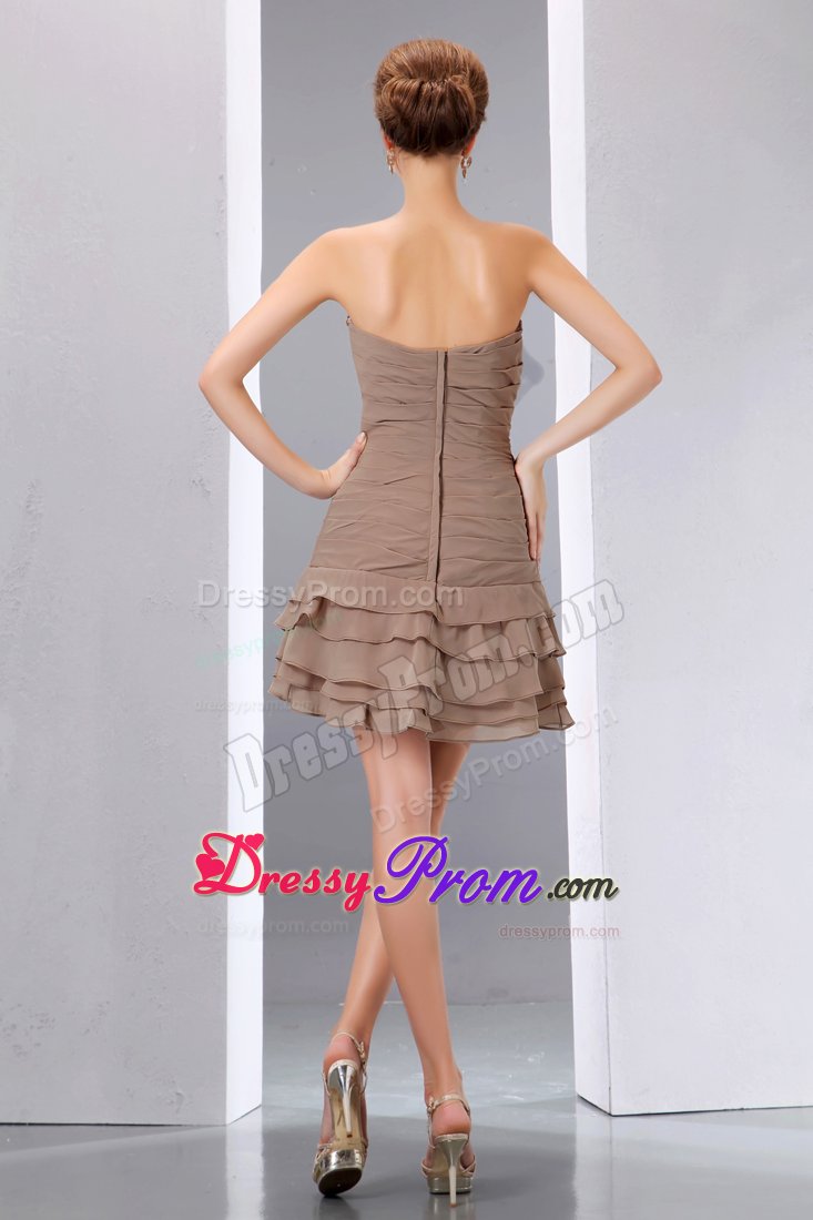 Dazzling Mini-length Prom Graduation Dresses Beading and Sequins