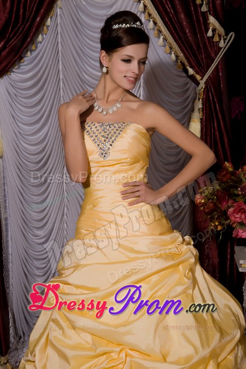 A-line Lace-Up Beaded Ruched Prom Dress Colors to Choose