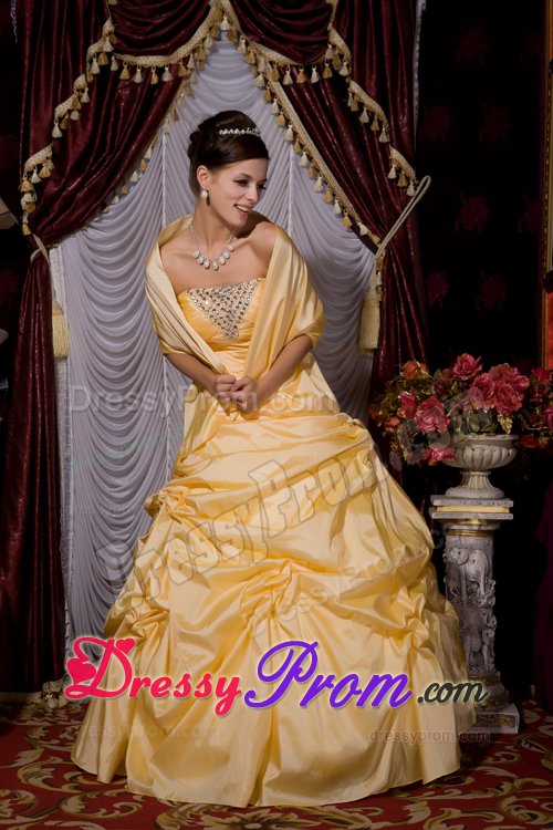 A-line Lace-Up Beaded Ruched Prom Dress Colors to Choose