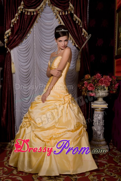 A-line Lace-Up Beaded Ruched Prom Dress Colors to Choose