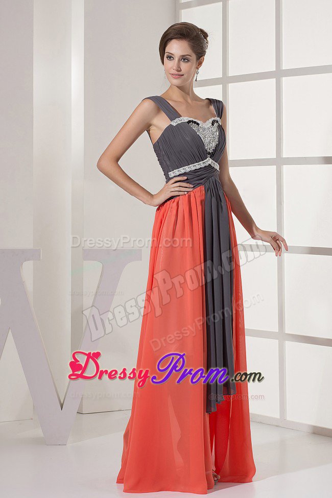 Popular Beaded Ruched Multi-Color Prom Dress in Lincolnshire