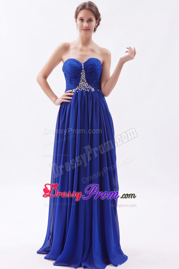 Essential Sweetheart Ruched Prom Party Dress with Rhinestones