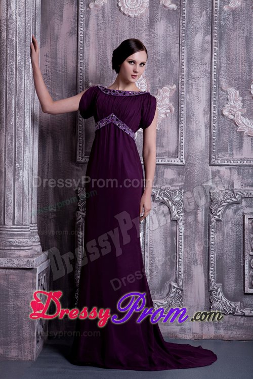 Free Shipping Bateau Rhinestones Prom Dress Colors for Choice