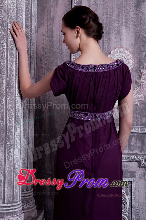 Free Shipping Bateau Rhinestones Prom Dress Colors for Choice