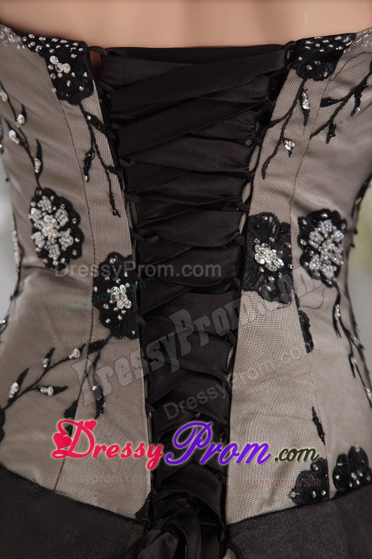 Beaded High Low Gray Organza Prom Graduation Dress with Ruffles