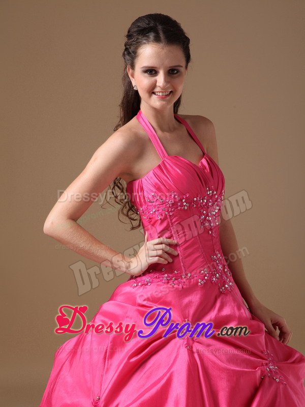 Thousand Oaks CA Hot Pink Dresses for Quinceanera with Beading