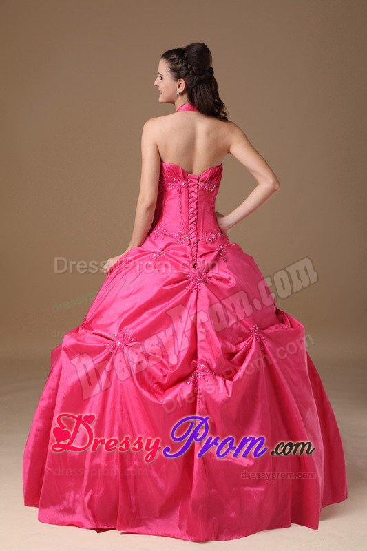 Thousand Oaks CA Hot Pink Dresses for Quinceanera with Beading