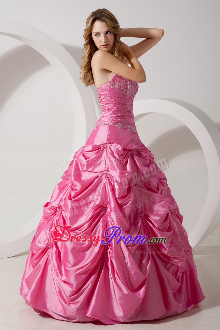 Strapless Appliques Sweet 15 Dresses Ruching and Beading in Vogue