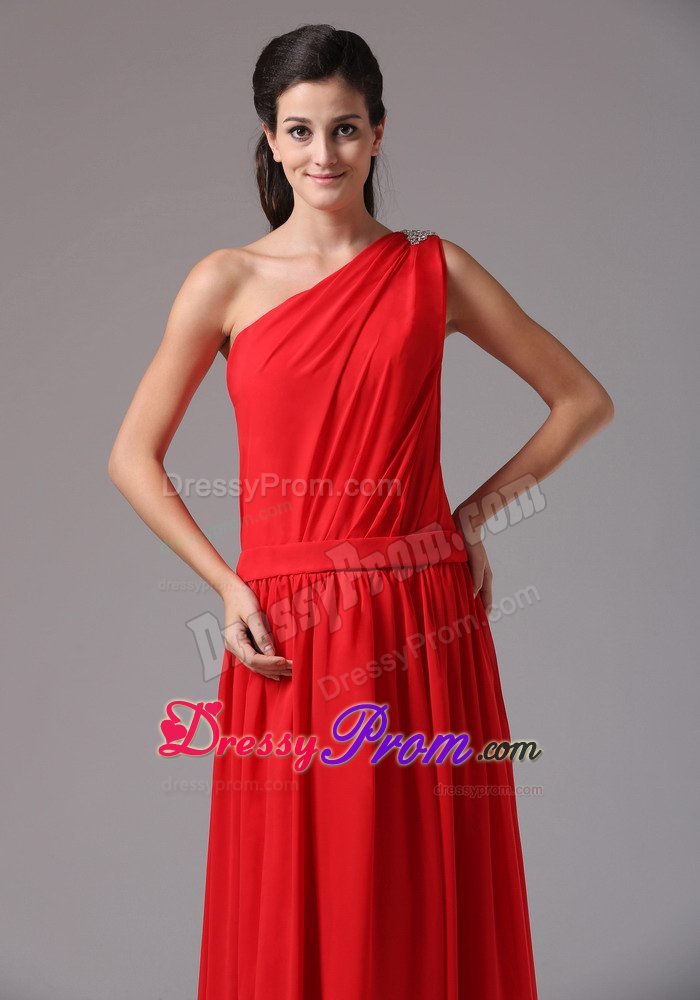 Fashionable Empire Sweet Sixteen Dresses One Shoulder Floor-length