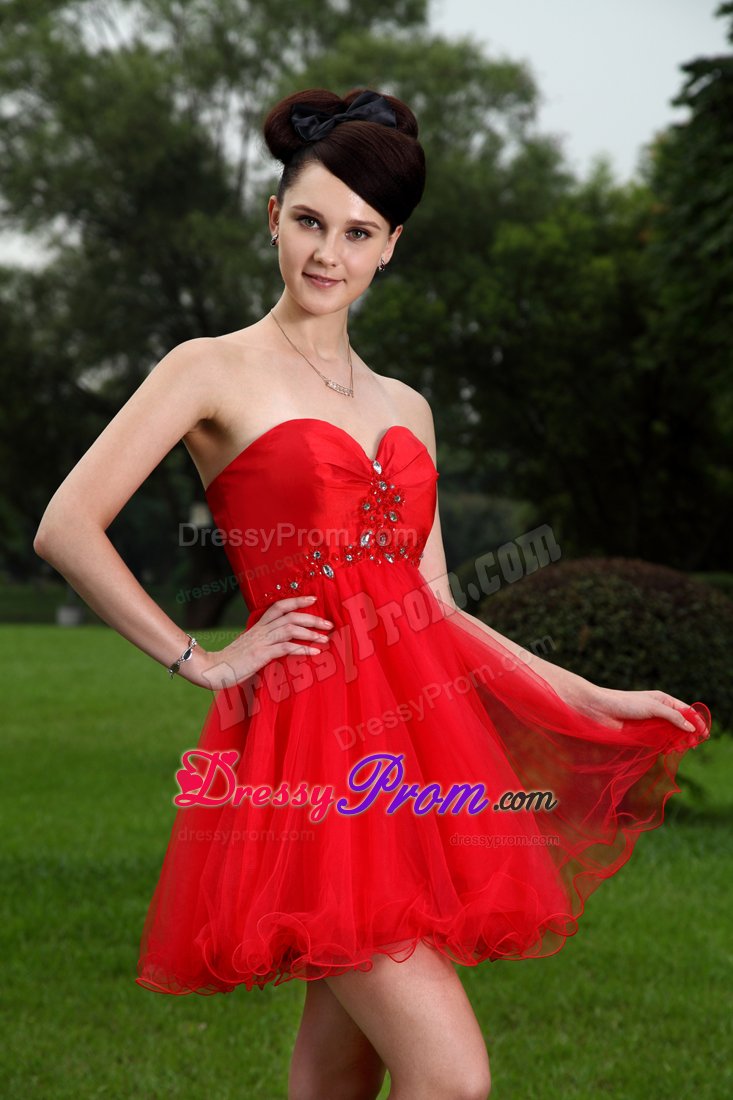 Sweetheart Prom Holiday Dress with Beading and Layers Organza Skirt