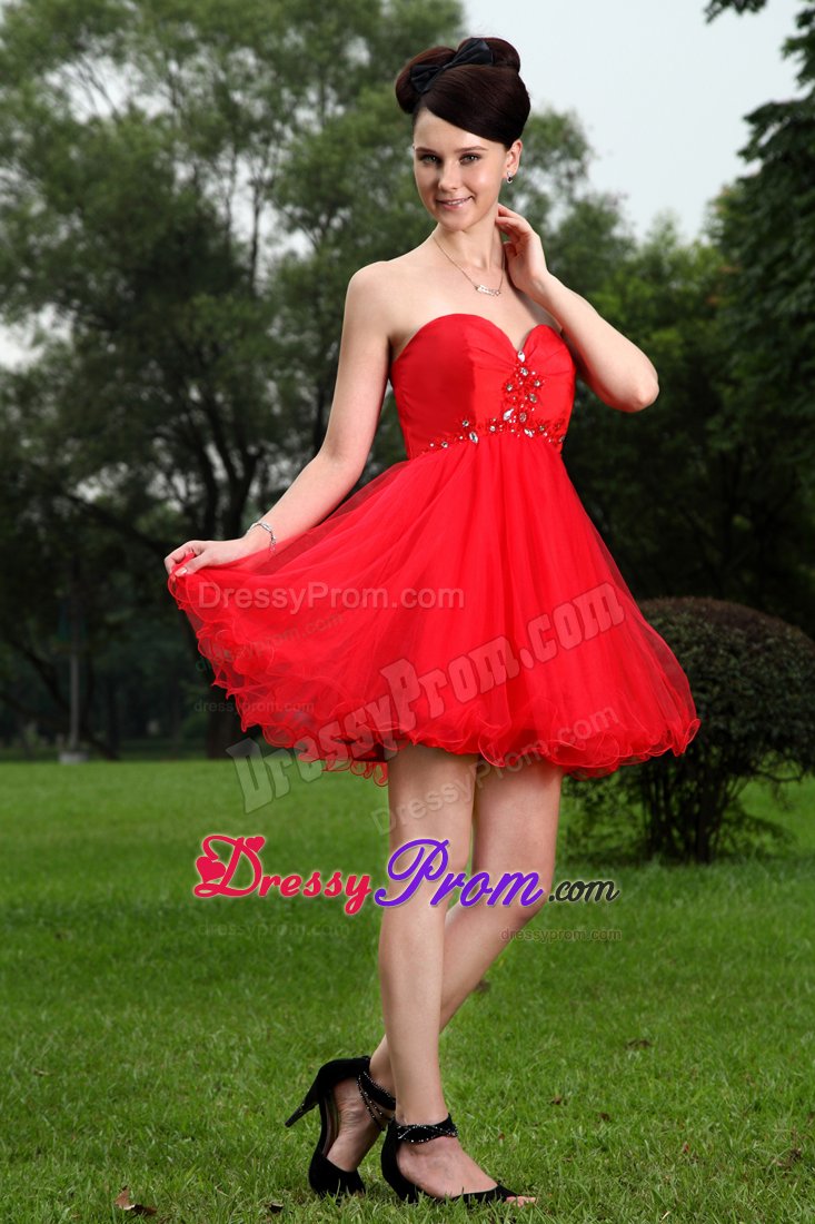 Sweetheart Prom Holiday Dress with Beading and Layers Organza Skirt
