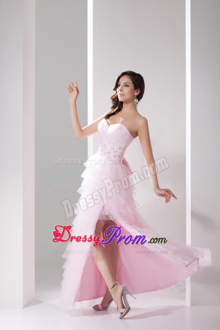 Ankle-Length Sweetheart Ruffled Prom Dress Colors To Choose