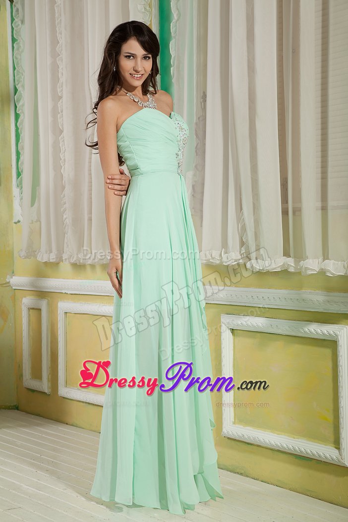 High-low Sweetheart Beading Prom Dresses Ruching for Rio Branco