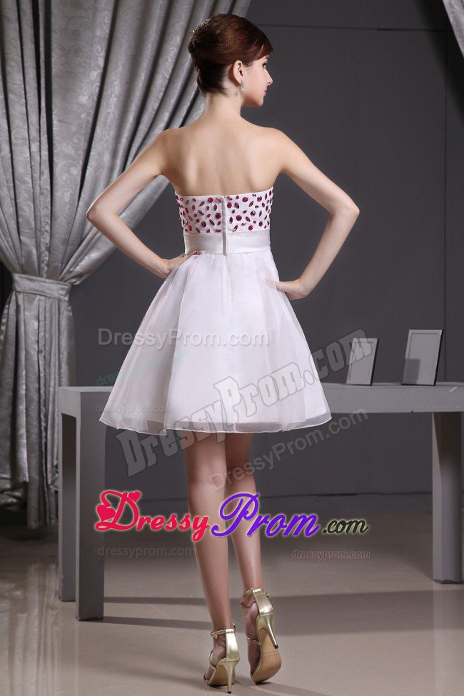 Beaded Decorated Bust and Sash For 2013 Prom Dress with Organza