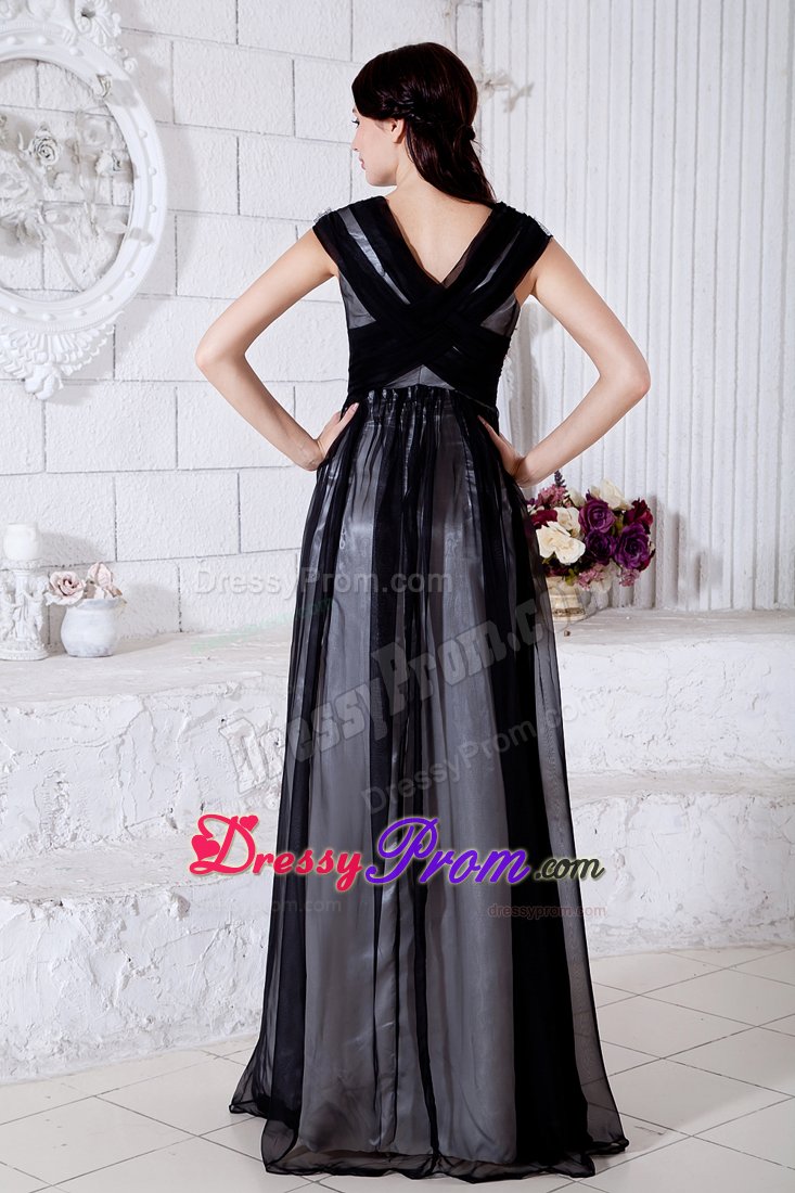 Unique Sequins Prom Cocktail Dress V-neck Floor-length for Women