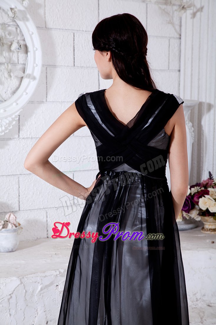 Unique Sequins Prom Cocktail Dress V-neck Floor-length for Women