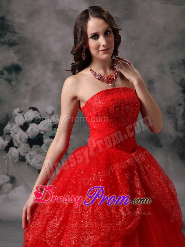 Ball Gown Strapless Prom Gown Dress with Paillette under 200