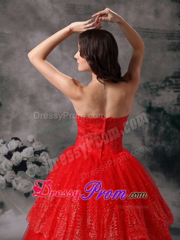 Ball Gown Strapless Prom Gown Dress with Paillette under 200