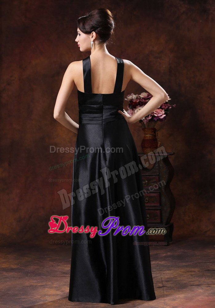 Popular Carapicuiba Sleeveless Ruching Prom Formal Dress Floor-length