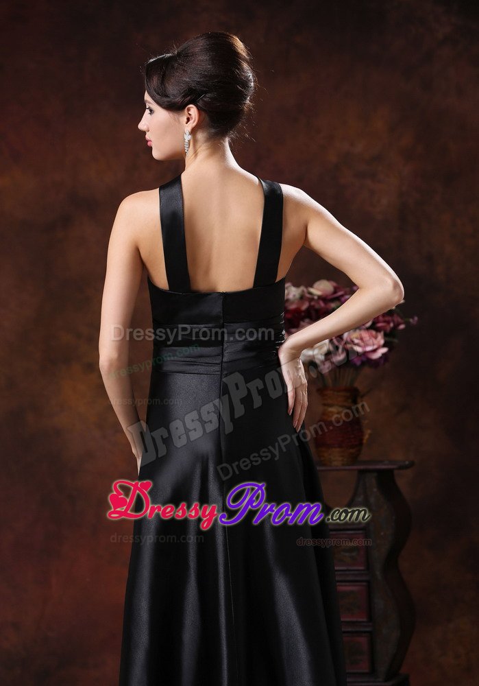 Popular Carapicuiba Sleeveless Ruching Prom Formal Dress Floor-length