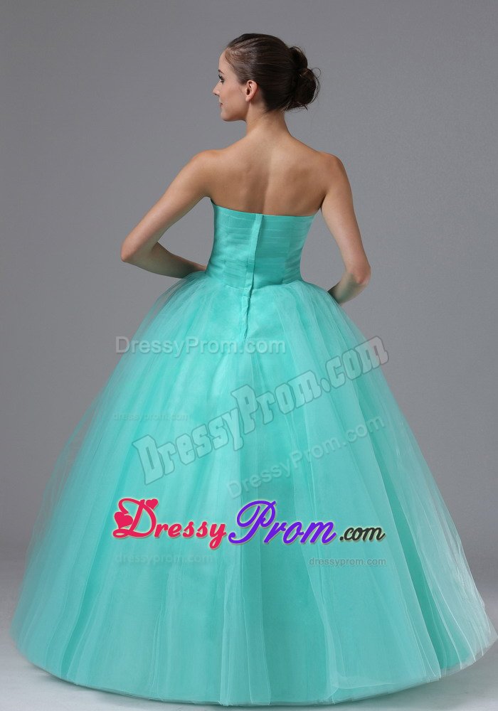 Strapless Prom Graduation Dresses Hand Made Flowers Floor-length