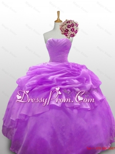 2015 Wonderful Quinceanera Dresses with Beading and Paillette