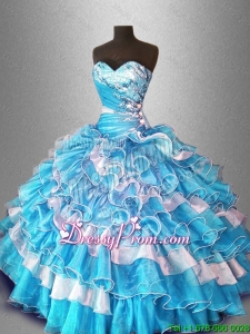 Ball Gown Popular Sweet 16 Dresses with Beading and Ruffles