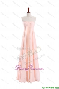 Gorgeous Empire Strapless Ruching Prom Dresses for Homecoming