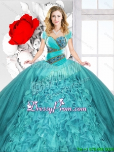 New Style Spring Sweetheart Quinceanera Dresses with Lace Up