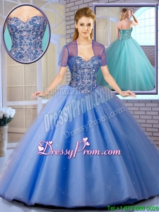 Perfect Beading Ball Gown Sweet 16 Dresses with Lace Up