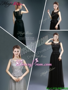 Cheap Empire Scoop Lace Prom Dresses for 2016 Winter